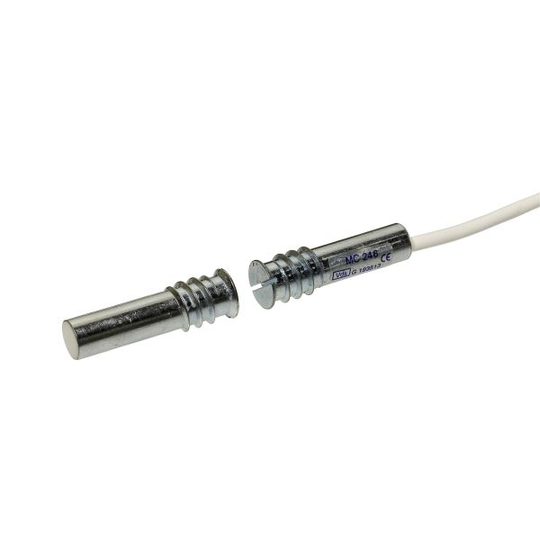 Alarmtech MC 255-20 Magnetkontakt 1 öppnande kontakt 20 m kabel