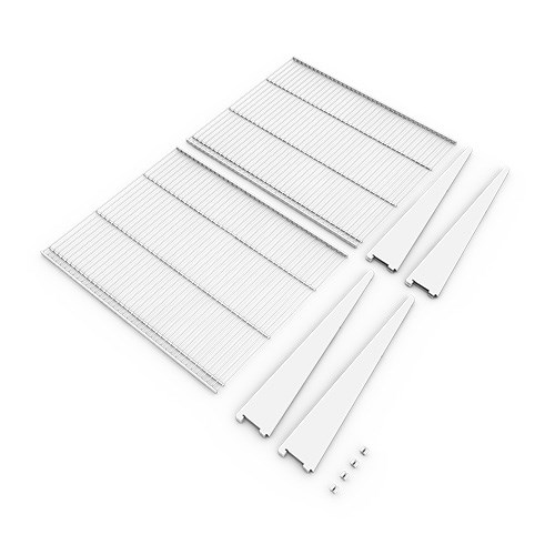 2-pack Pelly System - Trådhylla 854 mm, 268 mm