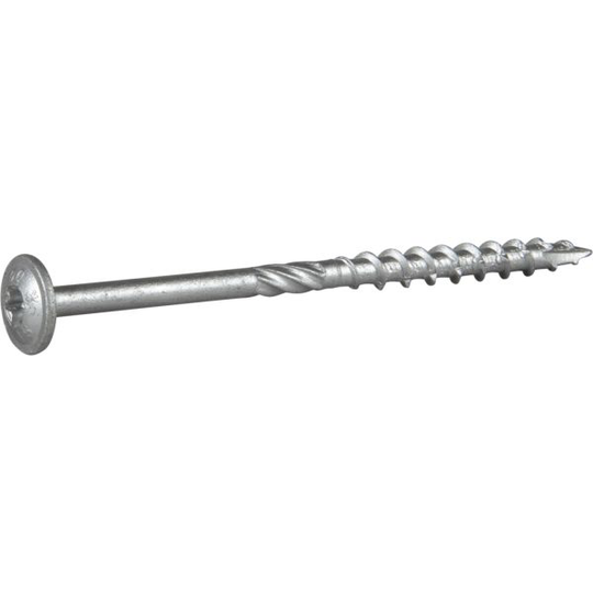 ESSVE 113113 Träskruv 6 mm Ø, WAF, CorrSeal 100 mm, 100-pack