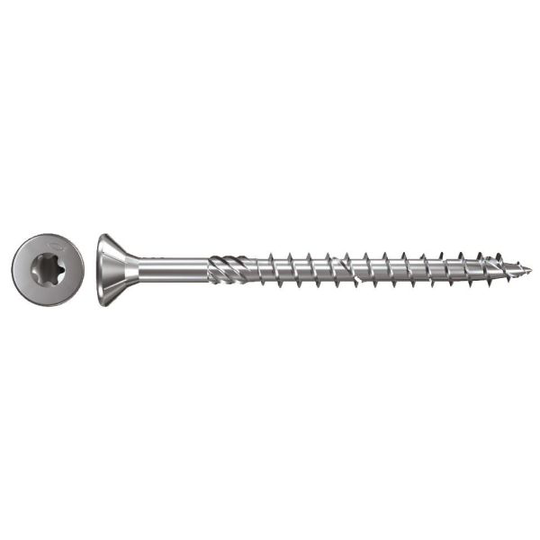 Fischer 669027 Träskruv utomhus, FPF-ST 5,0x40 mm, BZP 200-pack