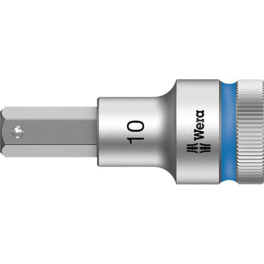 Wera 8740 C HF Insexhylsa 1/2" 10 mm, 60 mm lång