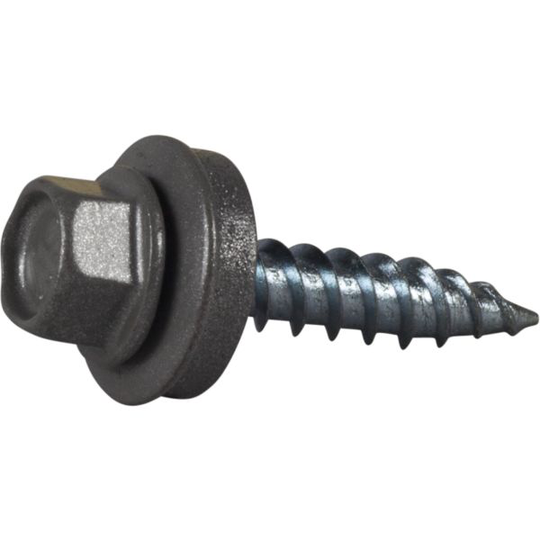 ESSVE 64243 Farmarskruv 4,8x25 mm, vass spets, 250-pack RR41 (Mörk silver)