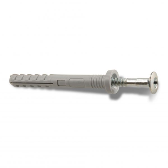 Heco 9601257 Spikplugg med krage, förzinkad, 5-pack 8 x 100 mm